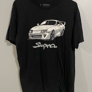 Tuner cult supra car tshirt